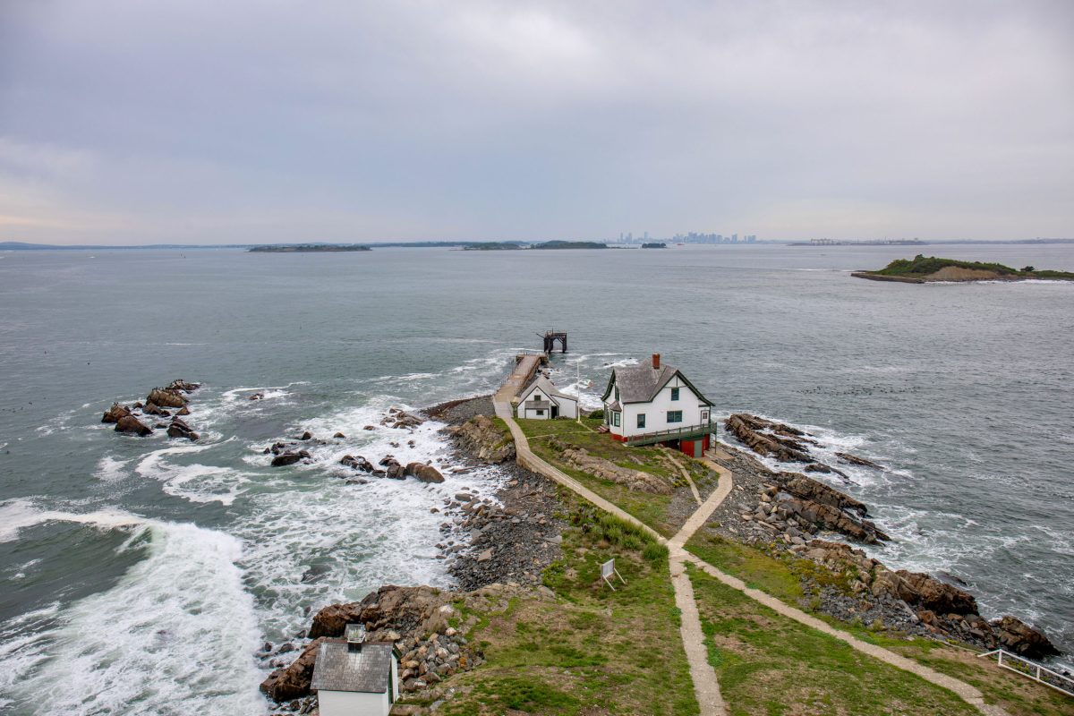view from Boston Light