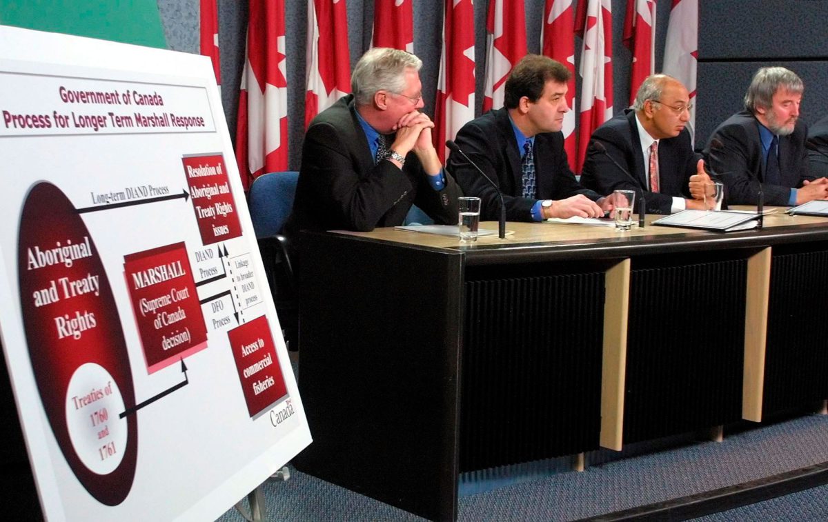 Minister announces strategy for addressing the Marshall decision in 2001