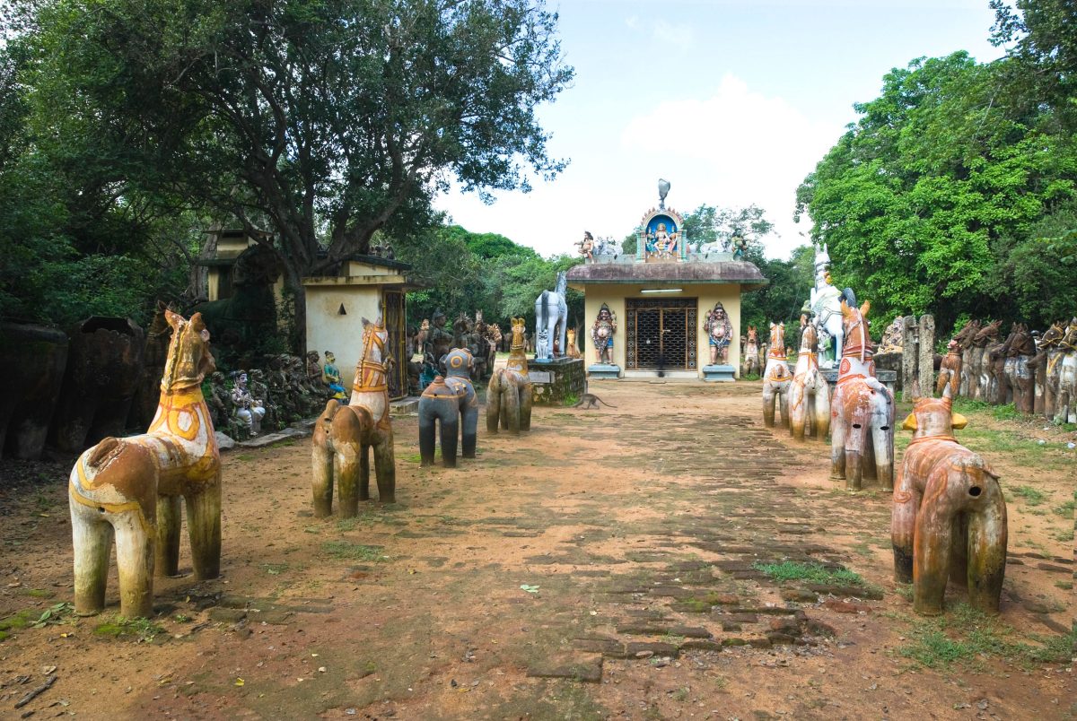 Ayyanar temple, Tamil Nadu, India