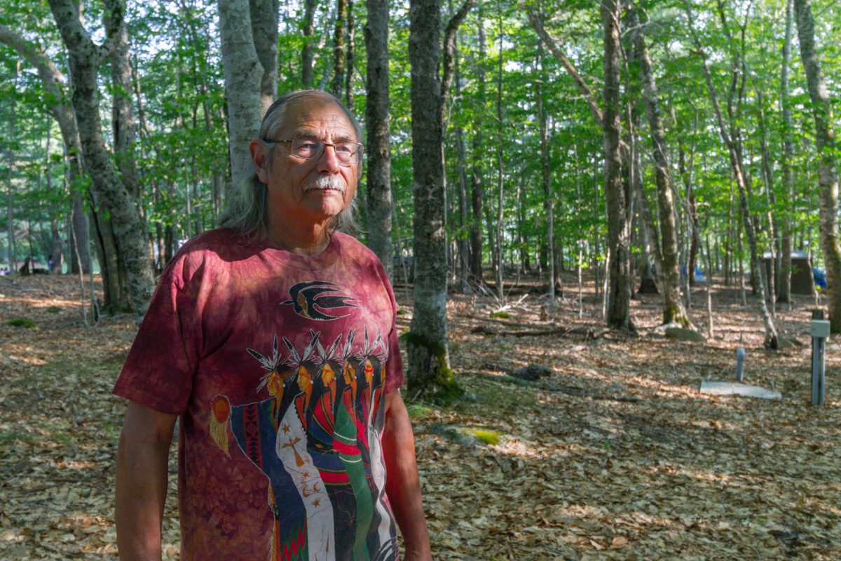 Chief Hugh Agaki of the Peskotomuhkati Nation