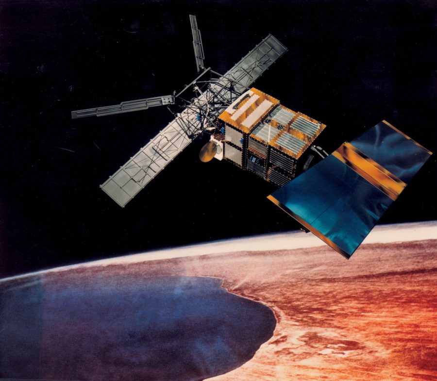 ERS-2 in orbit