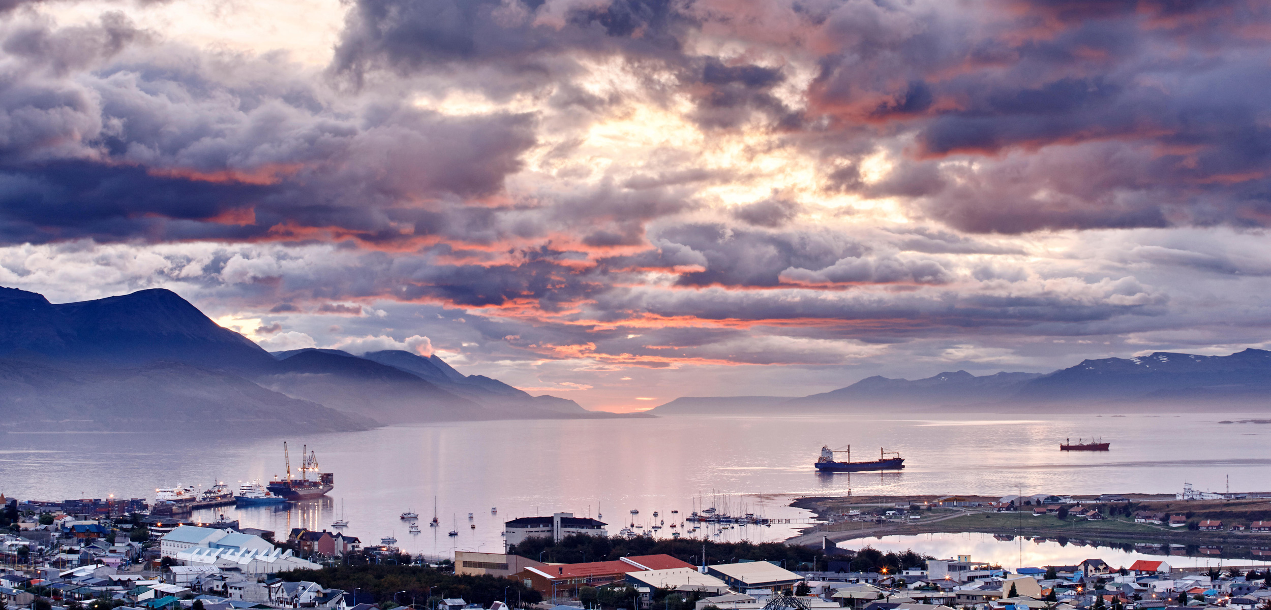 Port of Ushuaia, Tierra del Fuego, Argentina