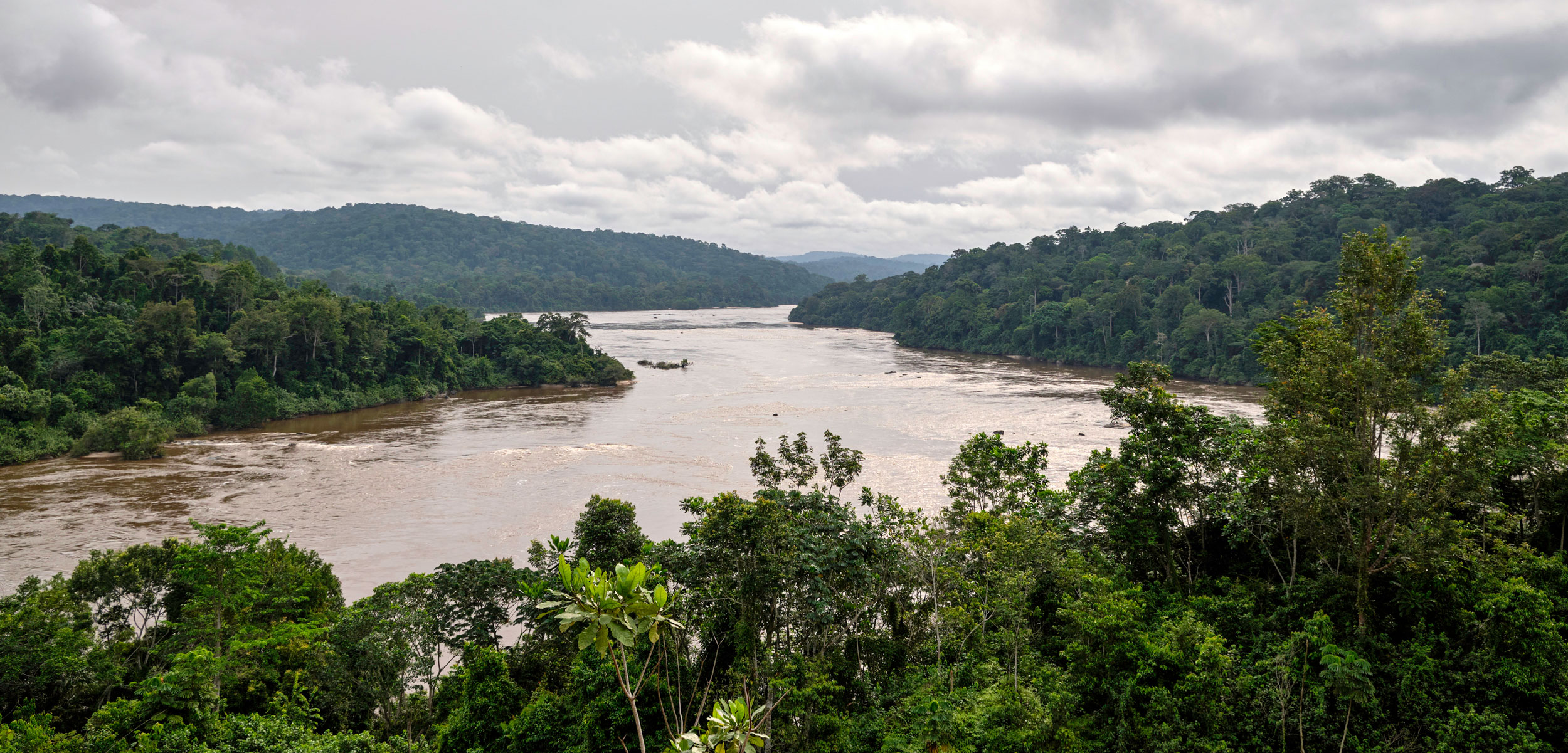 Ogooue river, Gabon