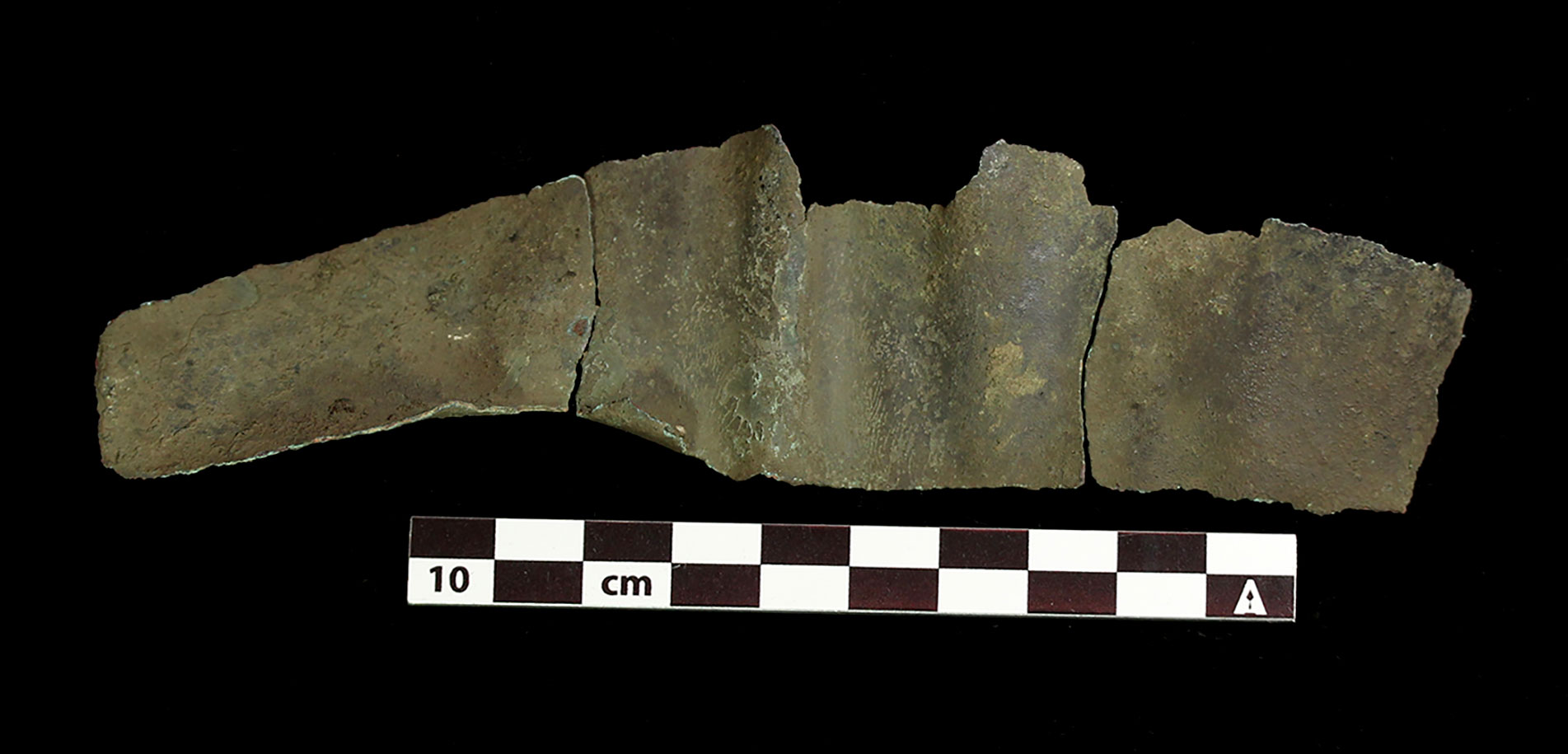 copper band found on St. Catherines Island