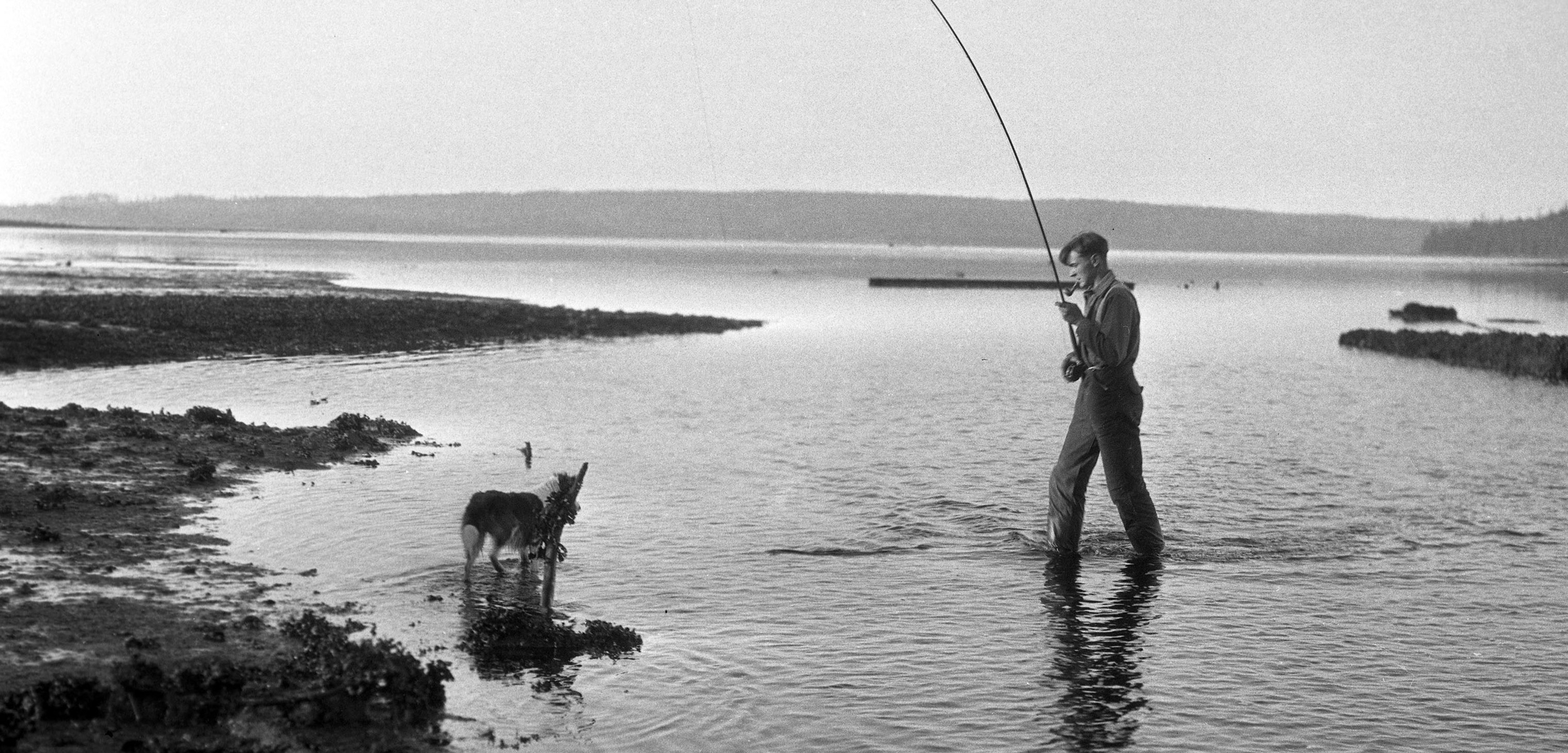 Roderick Haig-Brown fishing