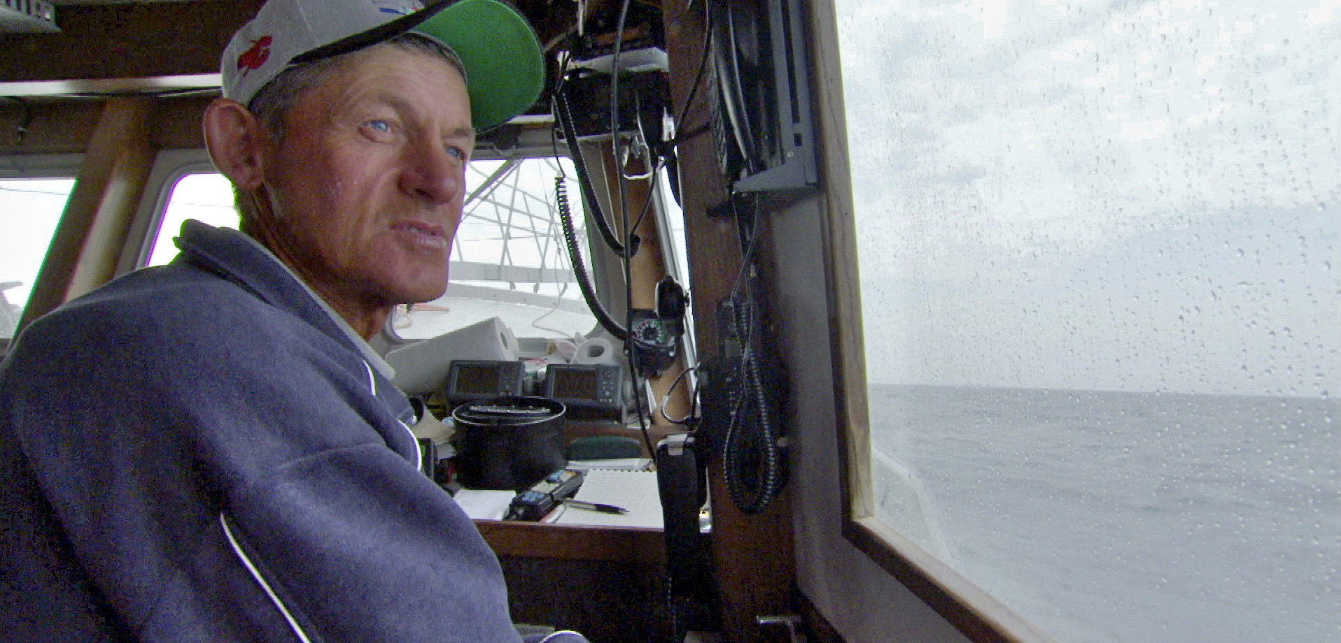 Larry Sears shared his passion and ideas for the sustainable harvest of swordfish in the television series, Saving the Ocean. Photo by John Angier, Saving the Ocean