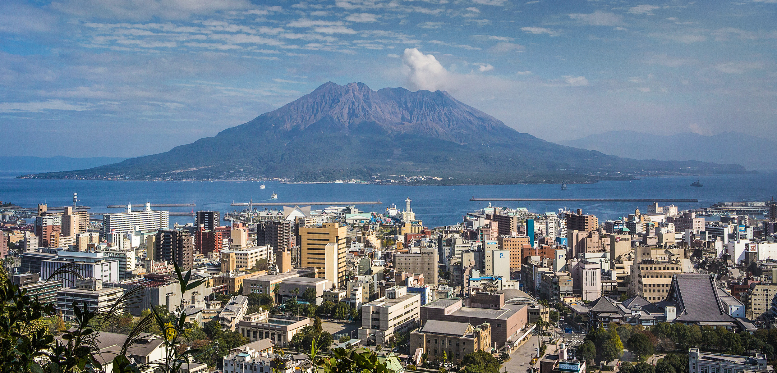 Sakurajima, in southern Japan, is the country’s most active volcano, yet it has a surprising number of people living right next to it. Photo by Jose Fuste Raga/Corbis