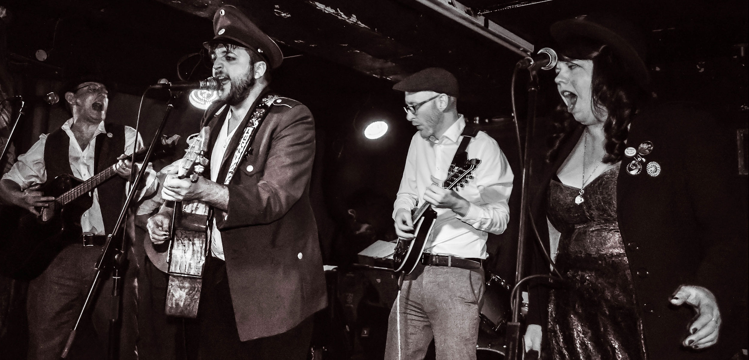 The Trongate Rum Riots, one of the many modern bands keeping traditional sea shanties alive. Photo by Gobophotography Glasgow