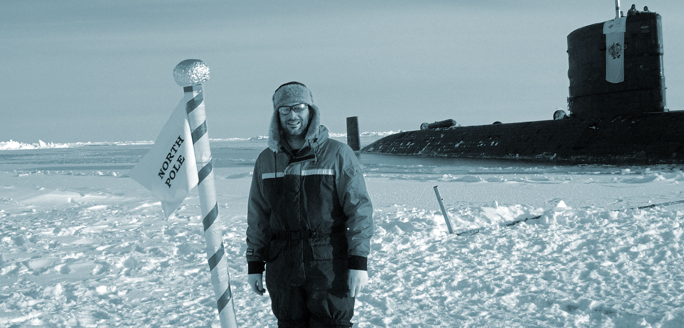 Sea ice analyst Nick Hughes