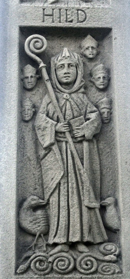 a monument of St. Hilda