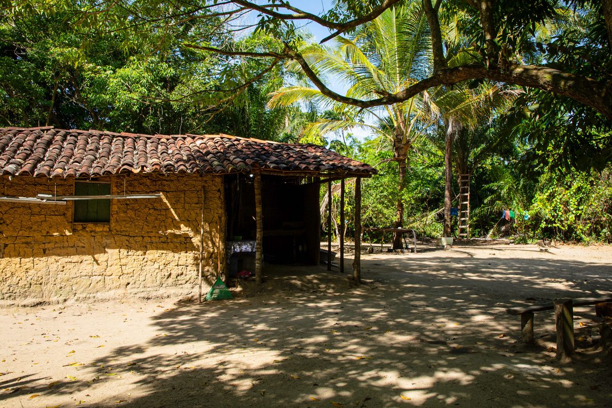 A home in Cassurubá Extractive Reserve