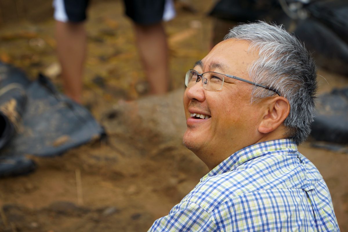 Hirofumi Kato, an archaeologist with Hokkaido University’s Center for Ainu and Indigenous Studies in Sapporo, began the Hamanaka II dig in 2011. Photo by Jude Isabella