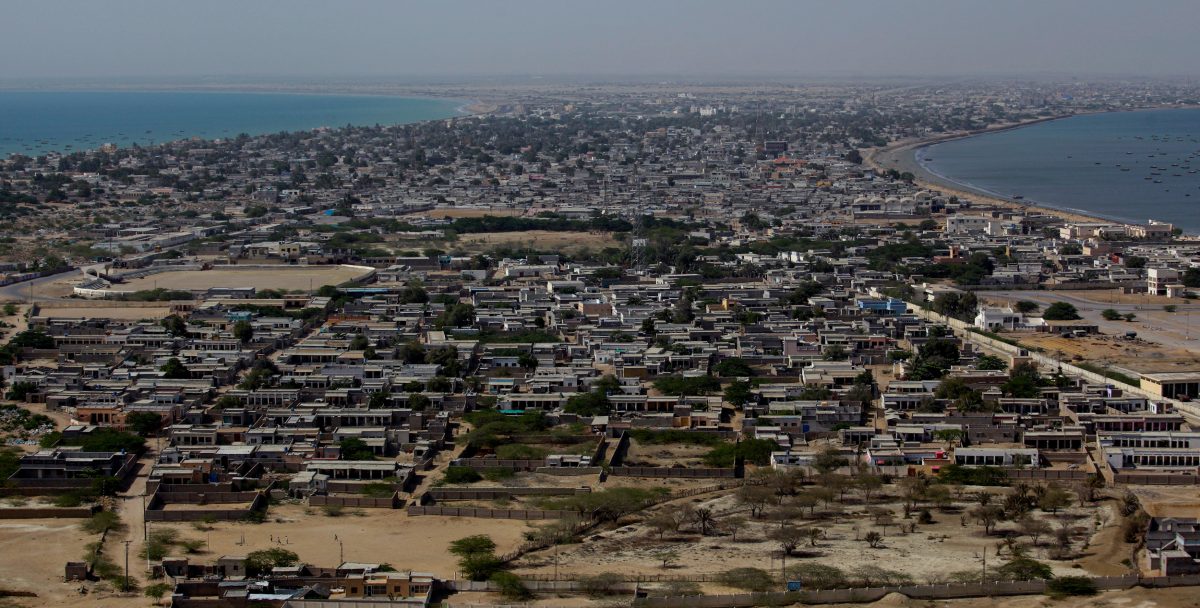 view of Gwadar's Old City